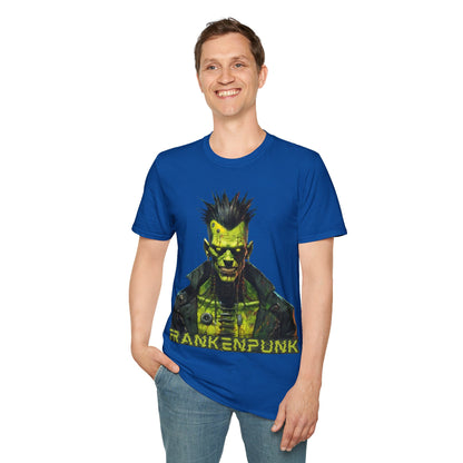 Frankenpunk DKcolors Unisex T-Shirt by cypherpunkgear