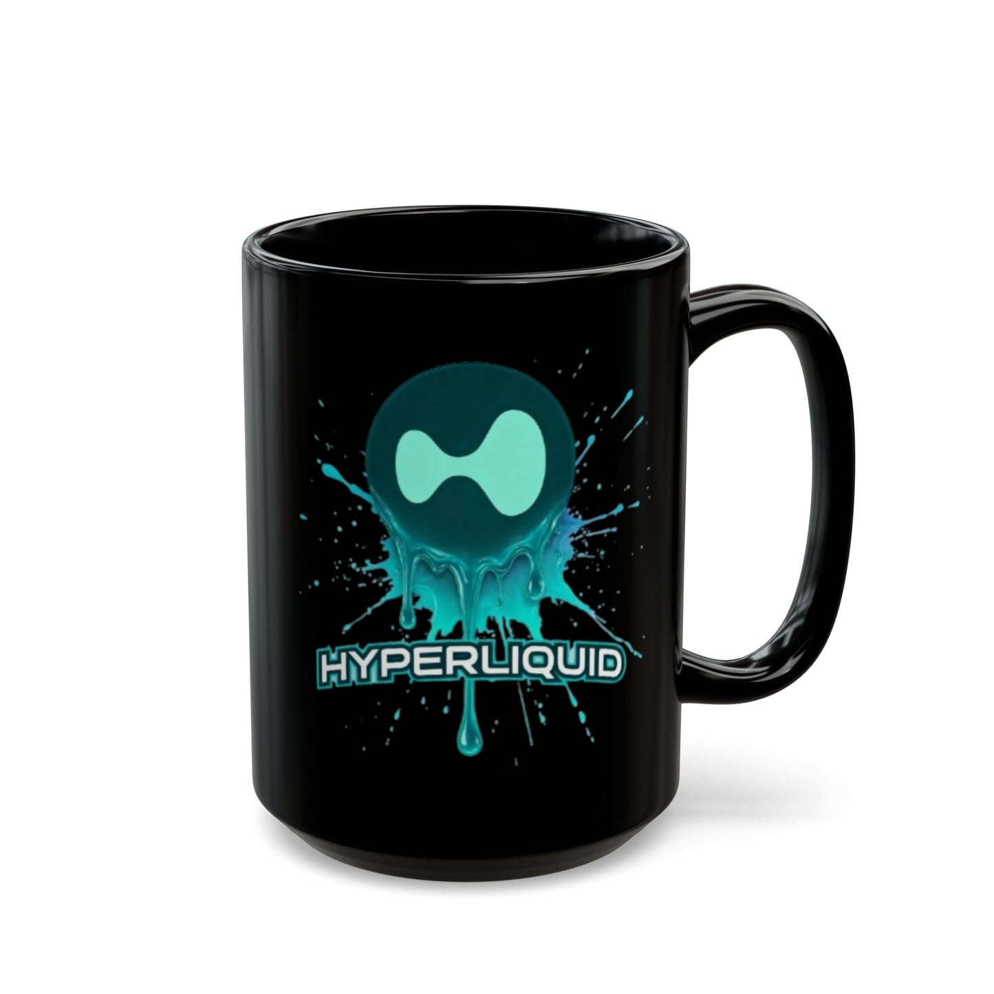 HYPE Drip Black Mug by cypherpunkgear.com