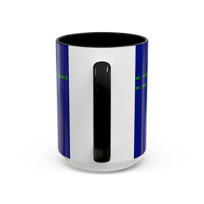 Sometimes I talk to myself - me: omg...same Blue Accent Mug by cypherpunkgear.com