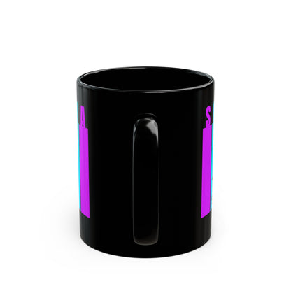 Solana (SOL) Black Mug by cypherpunkgear