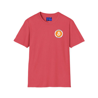 Bitcoin de 2 caras: ¡Libertad descentralizada de cypherpunkgear! Camiseta unisex de estilo suave