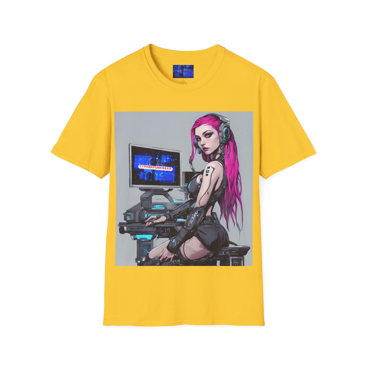 ¡Cyberpunk de cypherpunkgear! Camiseta unisex de estilo suave