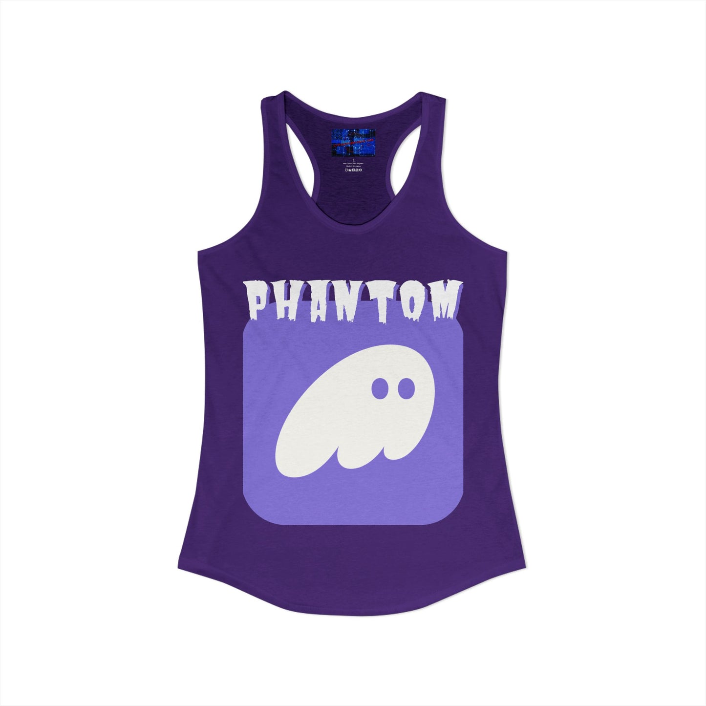 Phantom Hot Wallet Women's Racerback Tank Top by cypherpunkgear.com