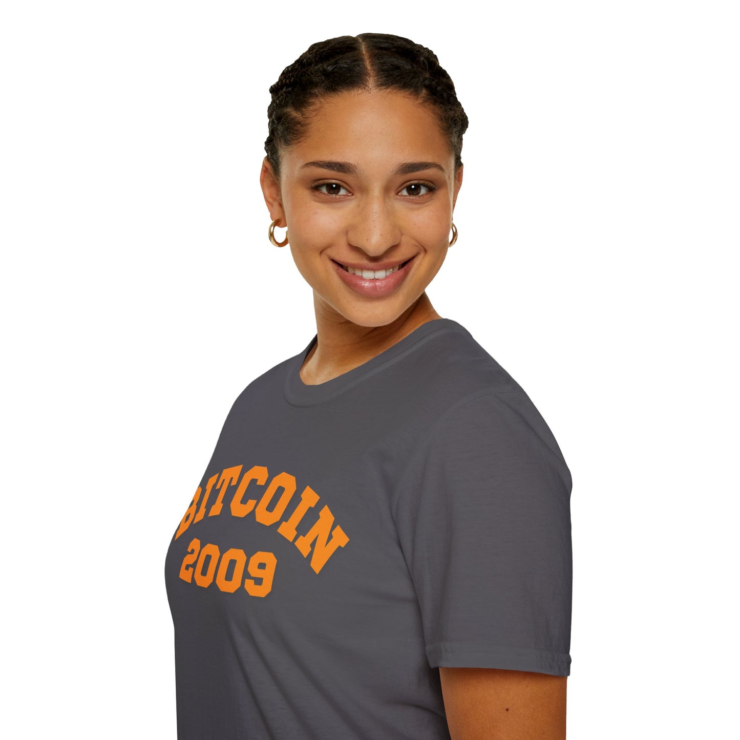 Bitcoin 2009 Dark colors Unisex T-Shirt by cypherpunkgear.com