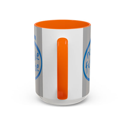 Non-Fungible Inside Grey Accent Mug by cypherpunkgear.com