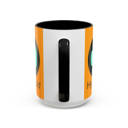Hyperliquid Black font Orange Accent Mug by cypherpunkgear.com