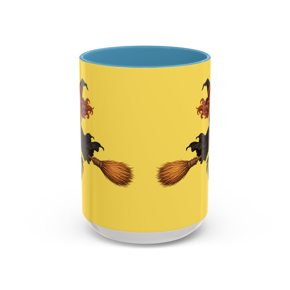 Hazel Hex Yellow Accent Mug by CreepyCrafts.boo