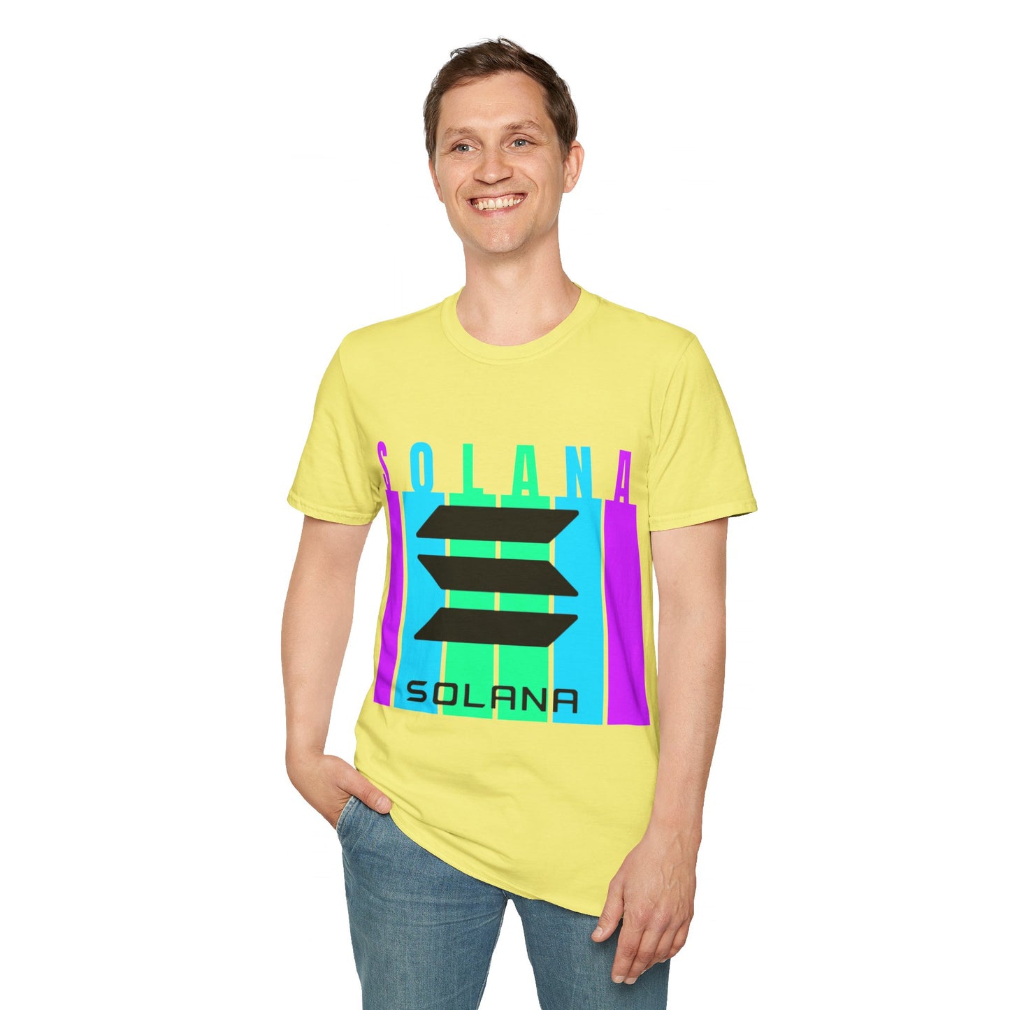 Solana (SOL) Freedom LTcolors Unisex T-Shirt by cypherpunkgear