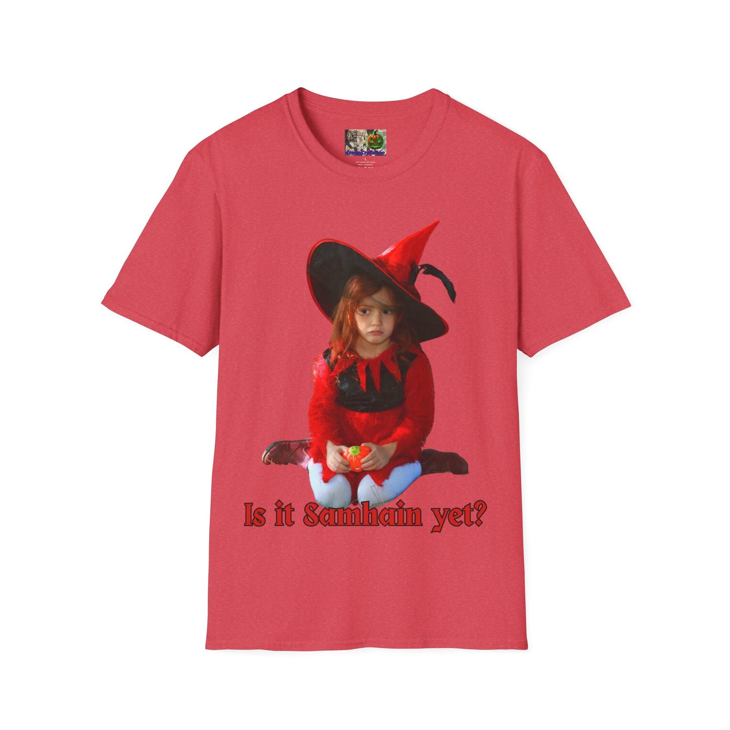 Is it Samhain yet? LTcolors Unisex T-Shirt by CreepyCrafts.boo