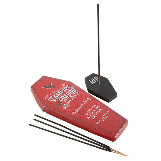 Vampire Blood Coffin Incense & Holder