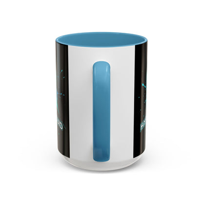 HYPE Drip Black Accent Mug by cypherpunkgear.com