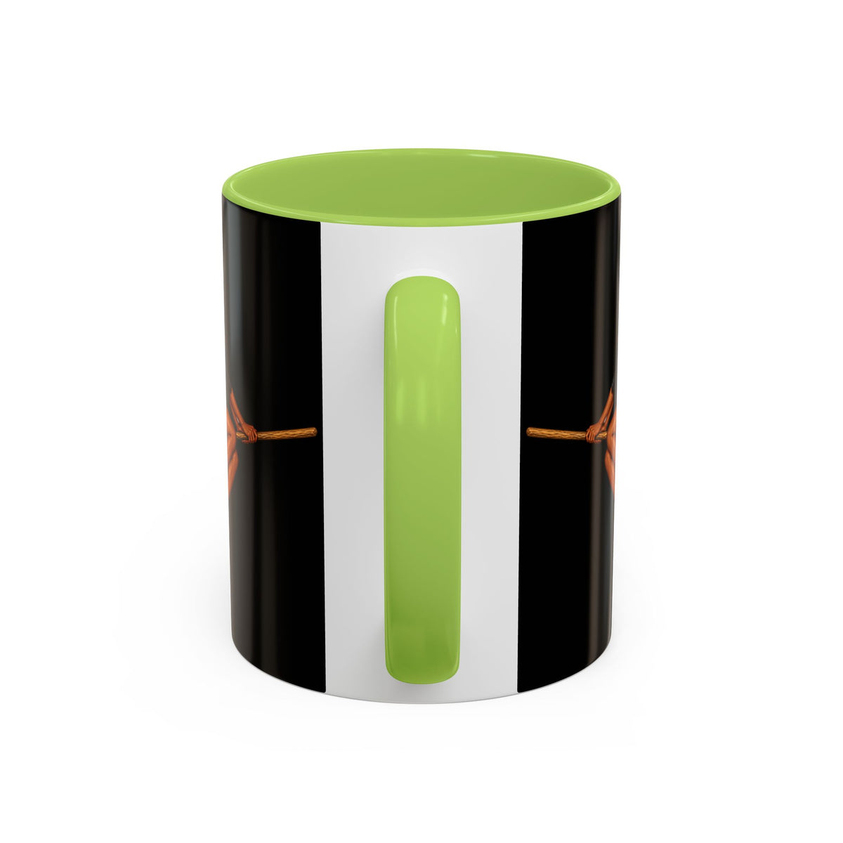 Velvet Vex Black Accent Mug by CreepyCrafts.boo