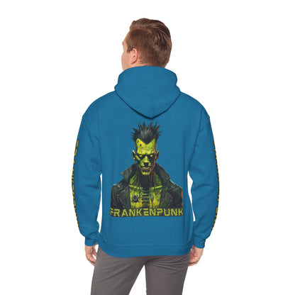 Frankenpunk Hoodie Unisex Hooded Sweatshirt by CreepyCrafts.boo