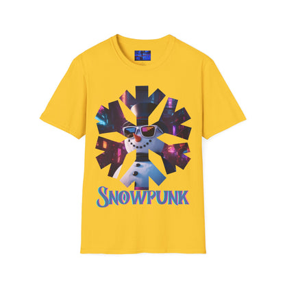Snowpunk Light colors Unisex T-Shirt by cypherpunkgear.com