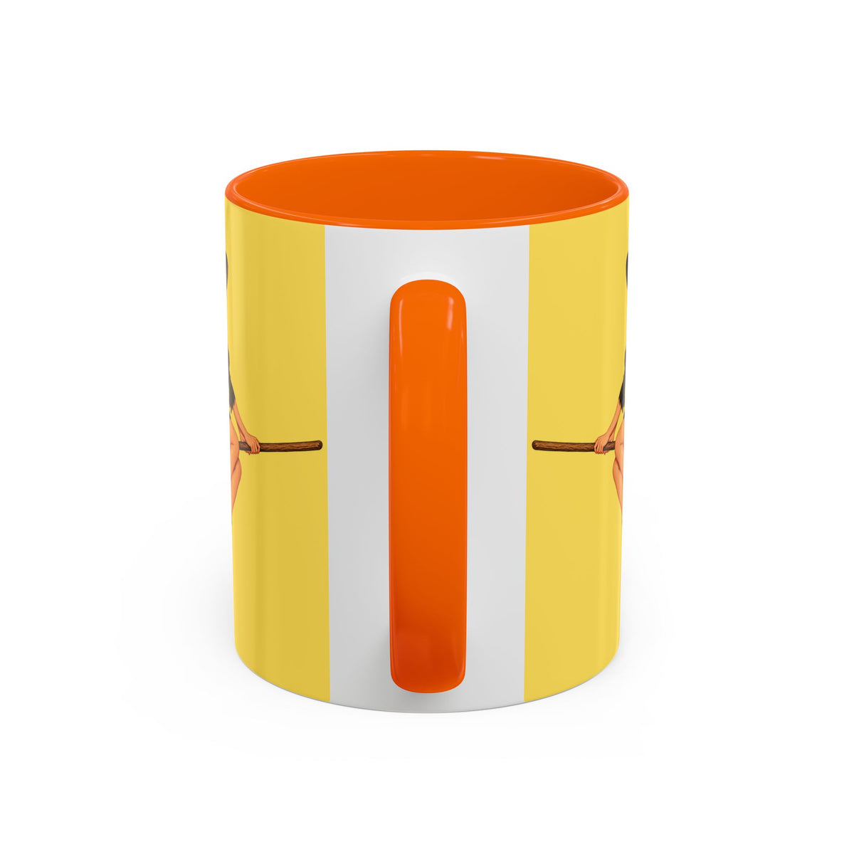 Hazel Hex Yellow Accent Mug by CreepyCrafts.boo