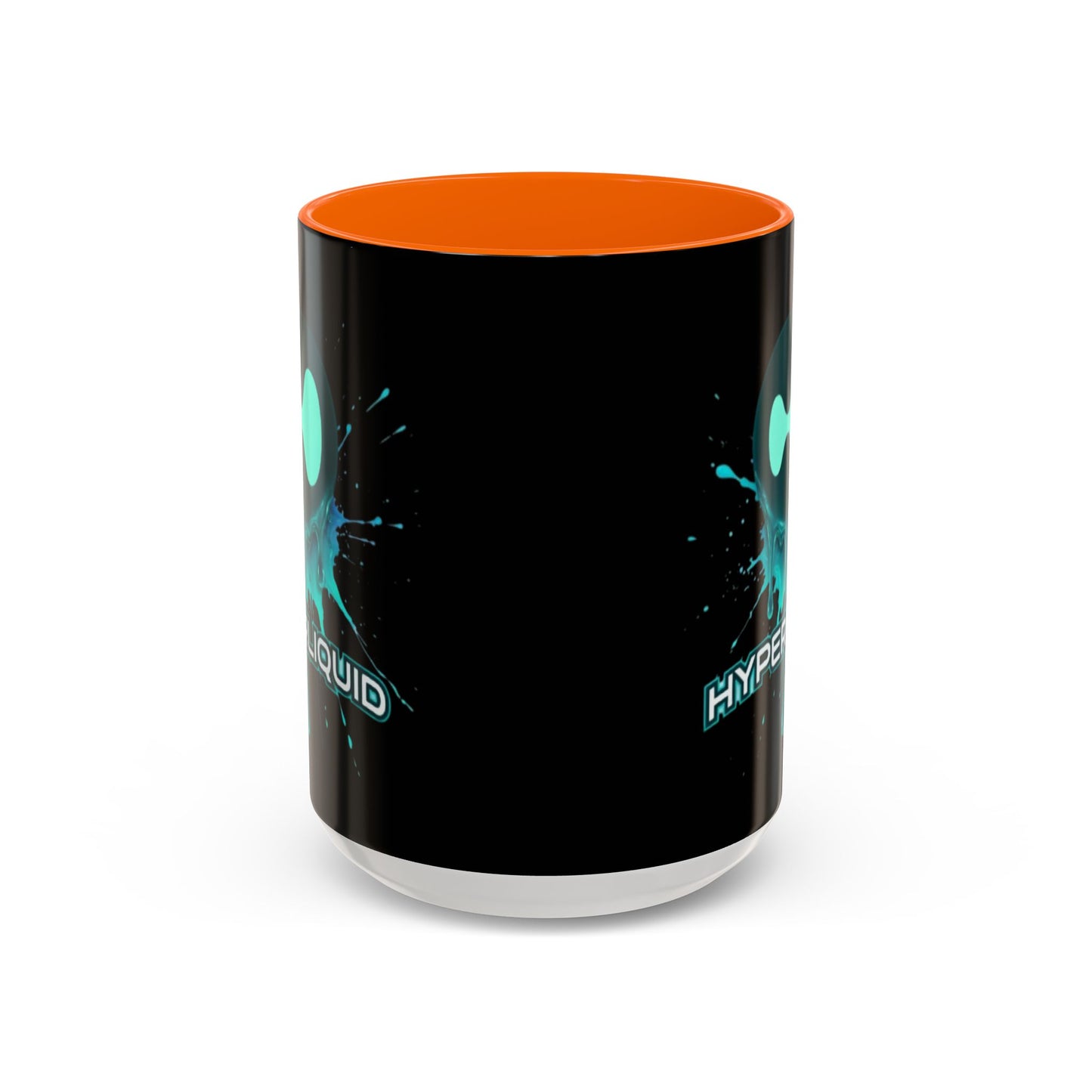 HYPE Drip Black Accent Mug by cypherpunkgear.com