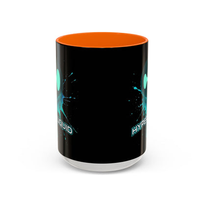 HYPE Drip Black Accent Mug by cypherpunkgear.com