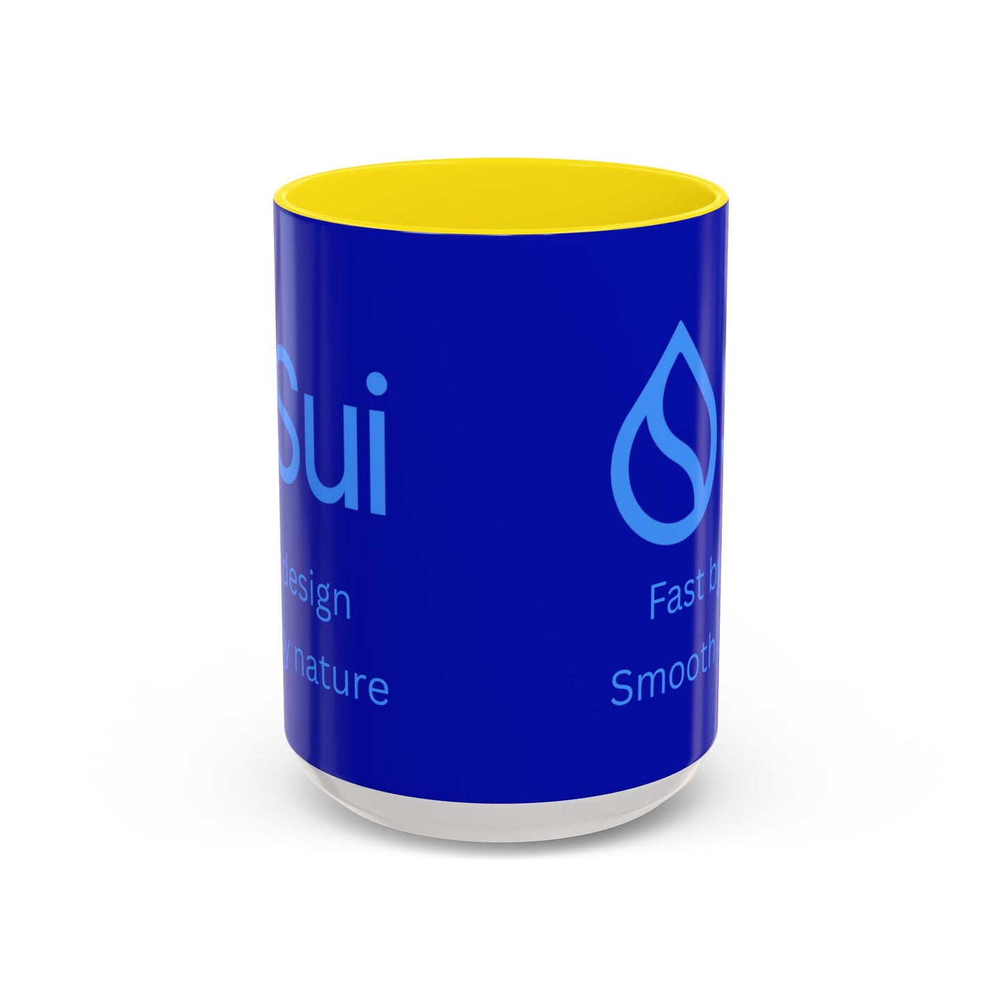 SUI Dark Blue Accent Mug by cypherpunkgear.com