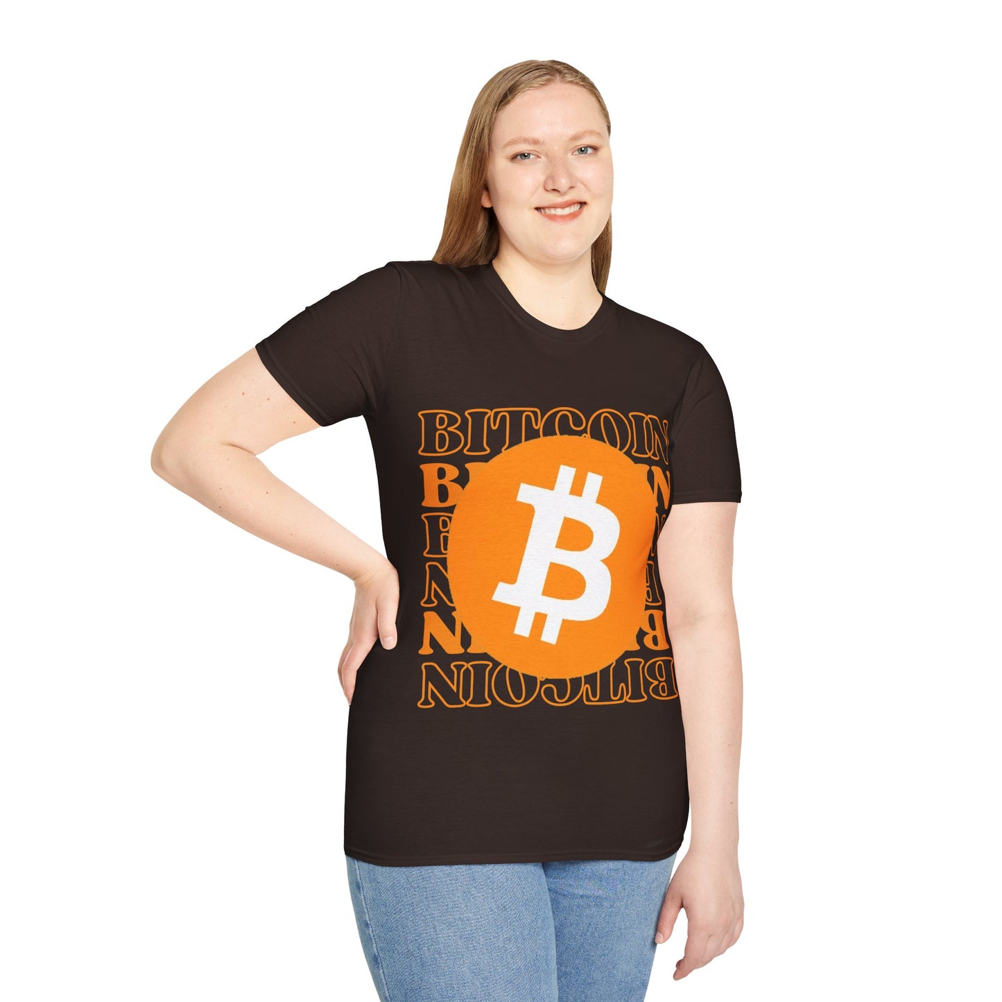 Bitcoin Bitcoin Bitcoin (BTC) Dark colors Unisex T-Shirt by cypherpunkgear.com