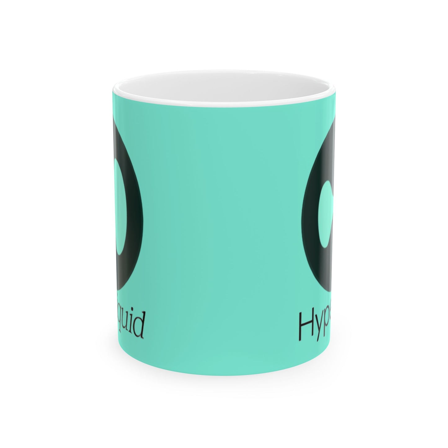 Hyperliquid Black font Light Hyperliquid Mug by cypherpunkgear.com