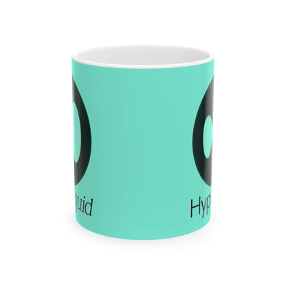 Hyperliquid Black font Light Hyperliquid Mug by cypherpunkgear.com