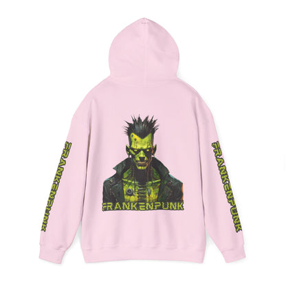 Frankenpunk Hoodie Unisex Hooded Sweatshirt by CreepyCrafts.boo