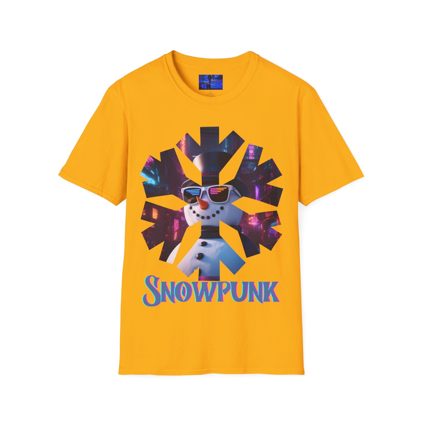 Snowpunk Light colors Unisex T-Shirt by cypherpunkgear.com