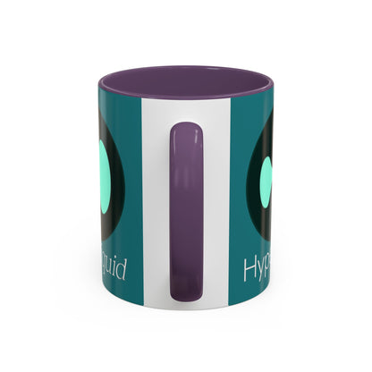 Hyperliquid White font Hyperliquid Accent Mug by cypherpunkgear.com
