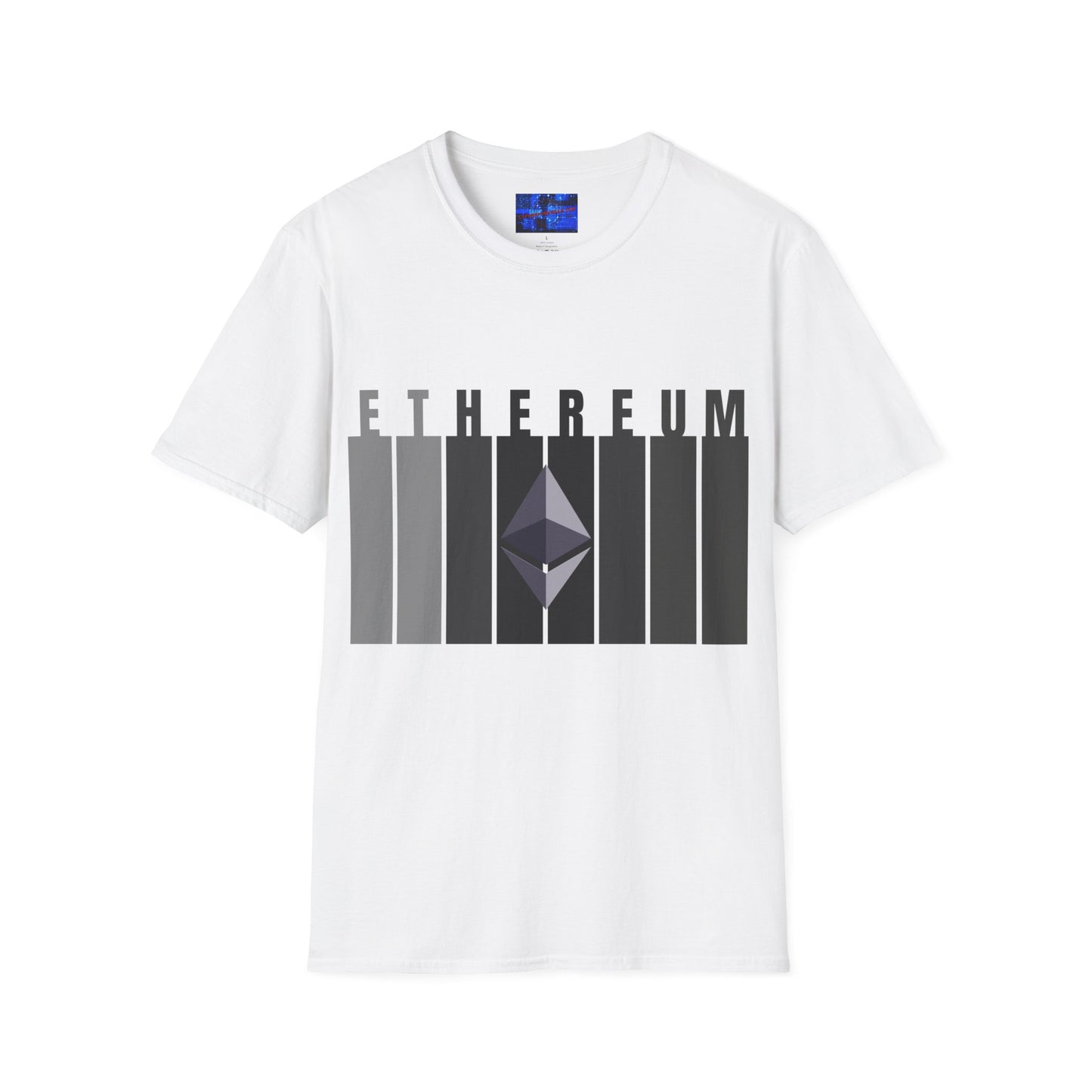 Ethereum (ETH) LTcolors Unisex T-Shirt by cypherpunkgear.com