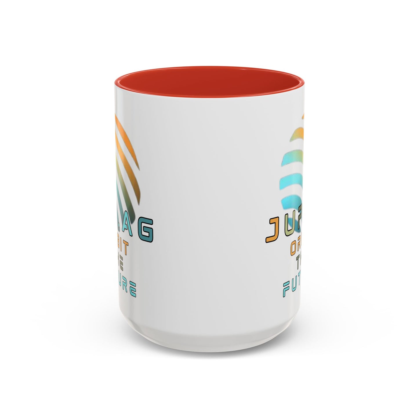 Jupiter (JUP) Orbit the Future Accent Mug by cypherpunkgear