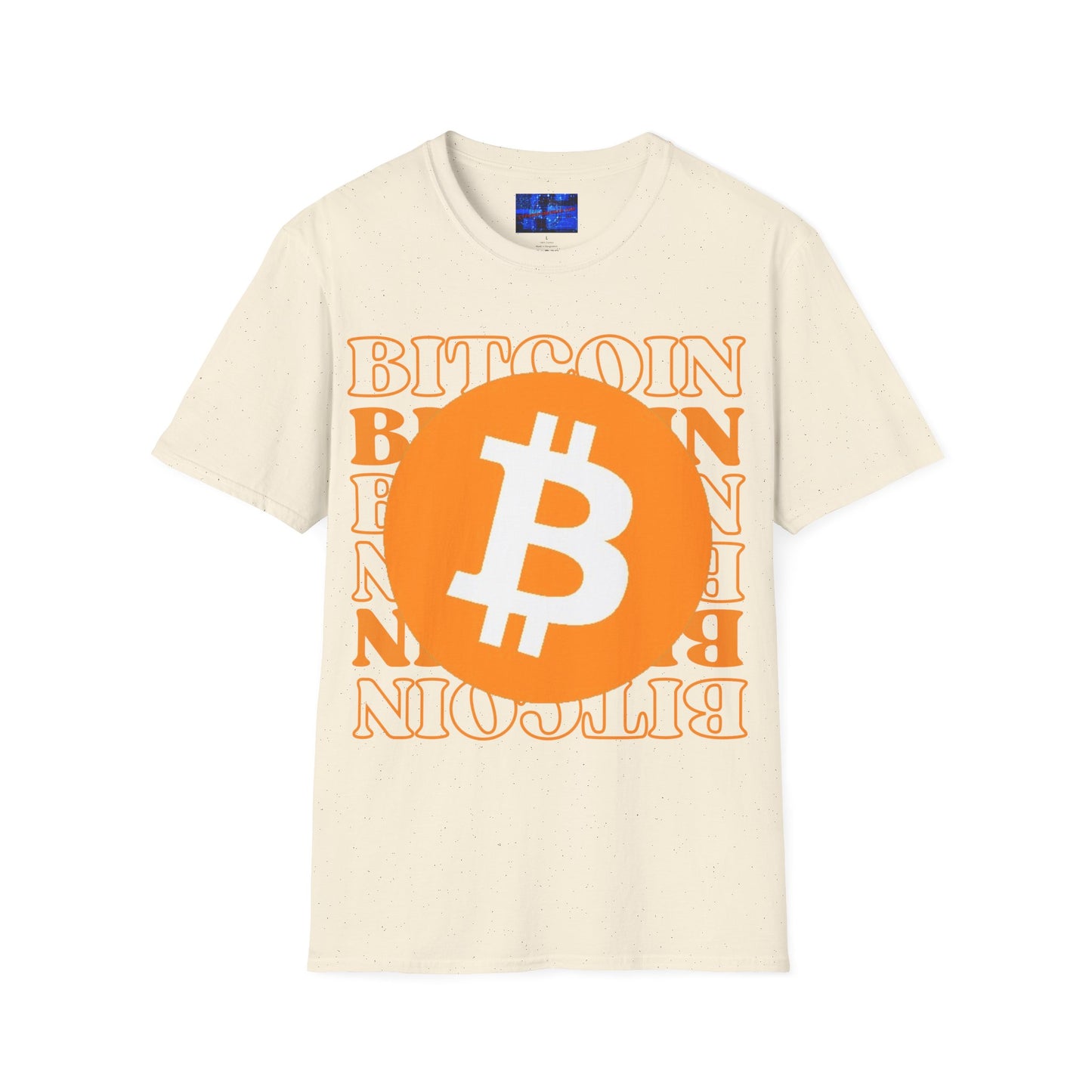 Bitcoin Bitcoin Bitcoin (BTC) Light colors Unisex T-Shirt by cypherpunkgear.com