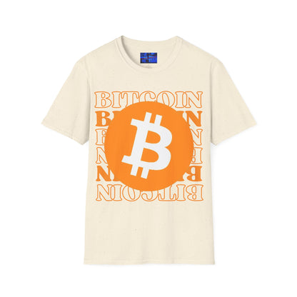 Bitcoin Bitcoin Bitcoin (BTC) Light colors Unisex T-Shirt by cypherpunkgear.com