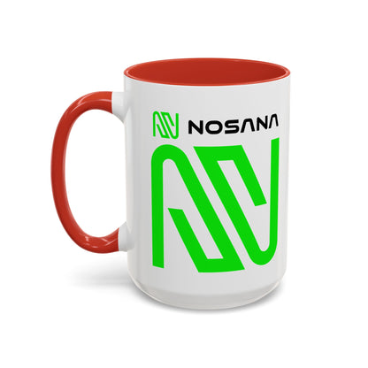Nosana (NOS) Accent Mug by cypherpunkgear.com