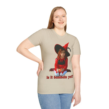 Is it Samhain yet? LTcolors Unisex T-Shirt by CreepyCrafts.boo