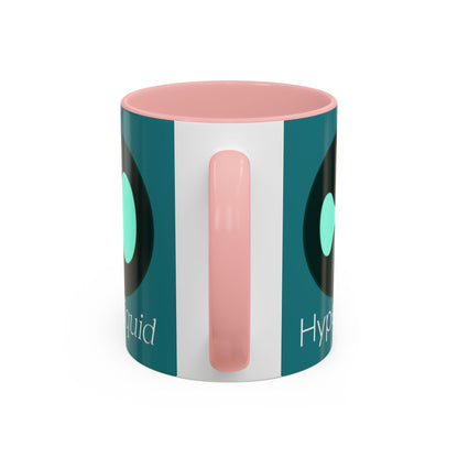 Hyperliquid White font Hyperliquid Accent Mug by cypherpunkgear.com
