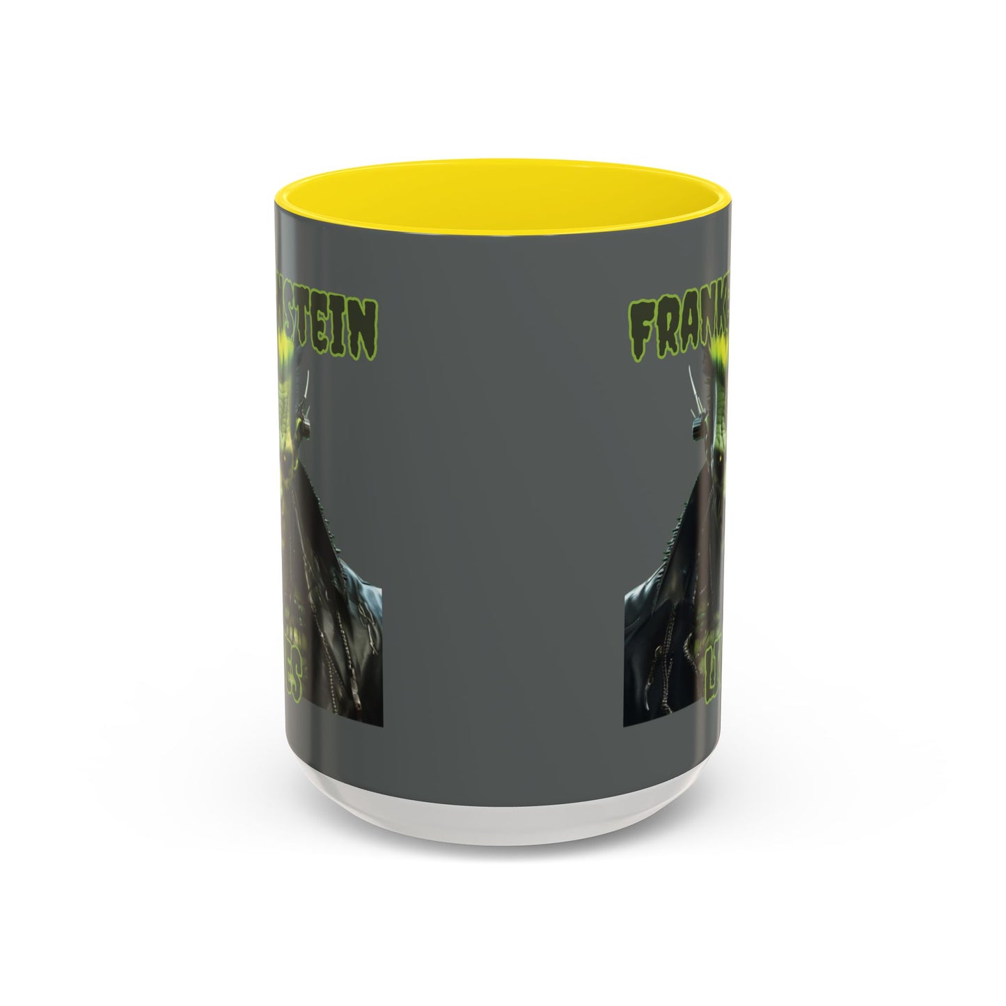 Frankenstein Lives Accent Mug by CreepyCrafts.boo