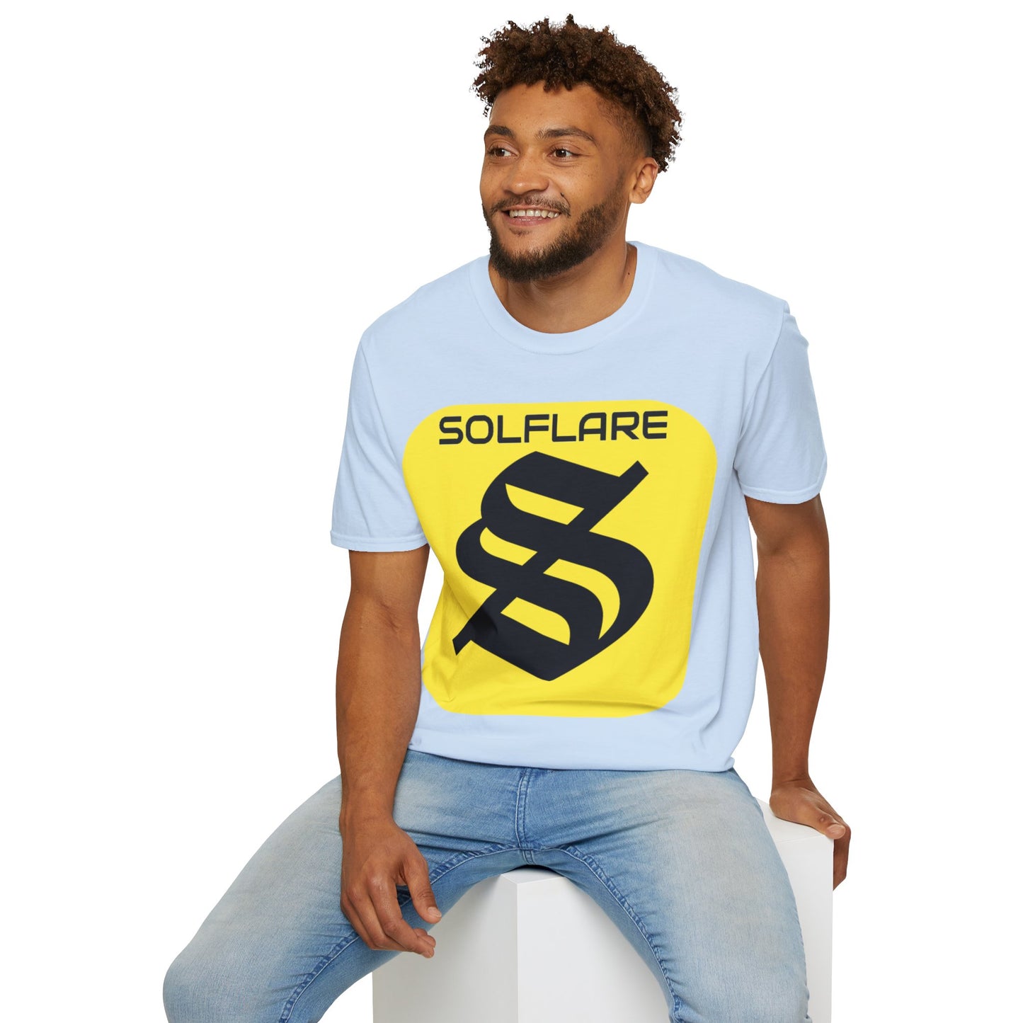 SolflareLogo Light colors Unisex T-Shirt by cypherpunkgear.com