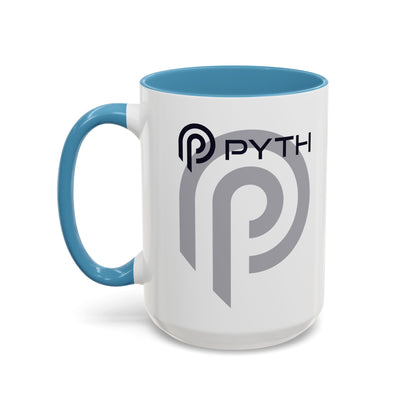 Pyth (PYTH) Accent Mug by cypherpunkgear.com