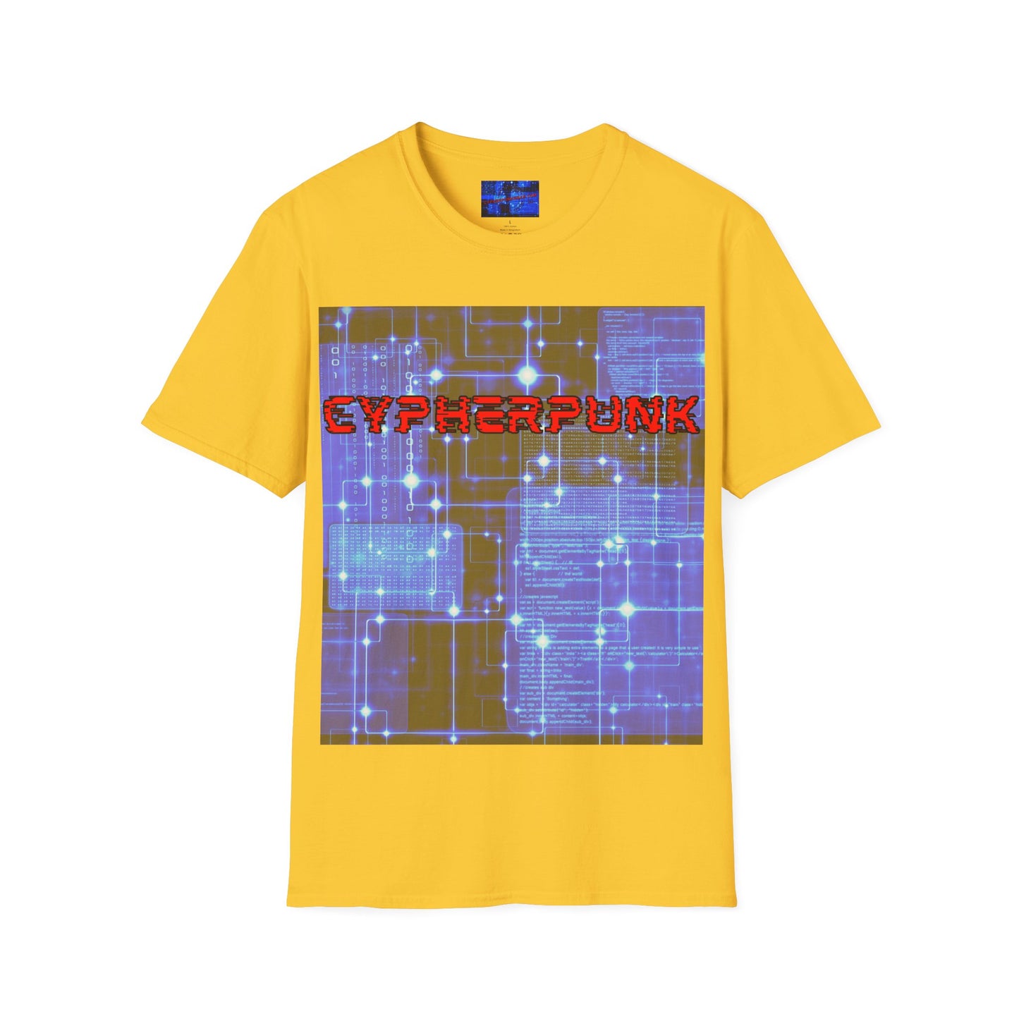 Cypherpunk LTcolors Unisex T-Shirt by cypherpunkgear.com