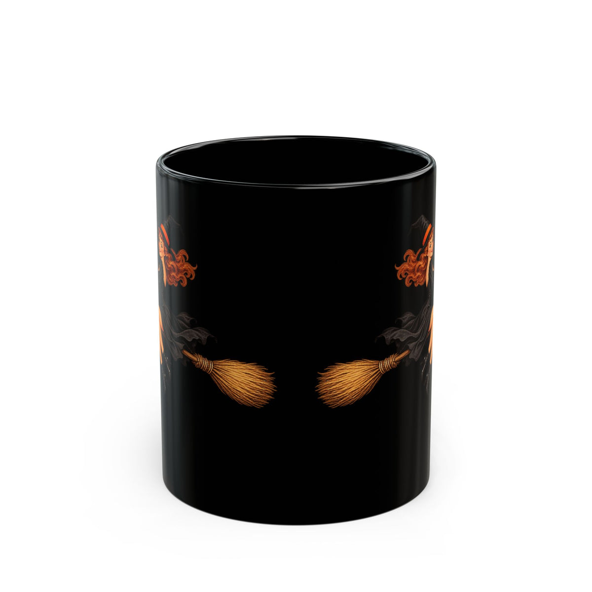 Hazel Hex Black Mug by CreepyCrafts.boo