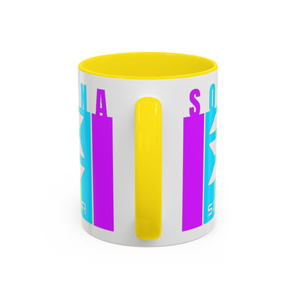 Solana (SOL) Freedom Accent Mug by cypherpunkgear.com