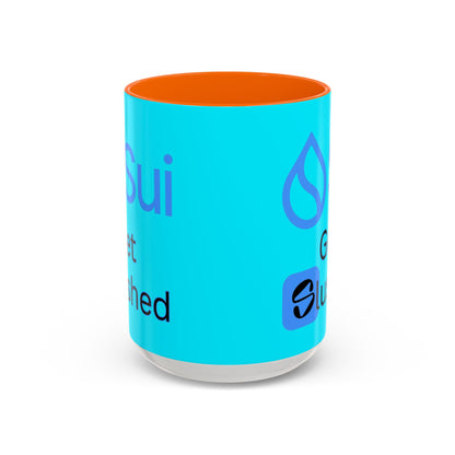 Sui: Get Slushed Light Blue Accent Mug by cypherpunkgear.com