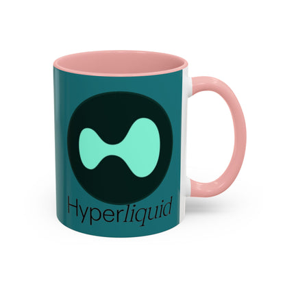 Hyperliquid Black font Hyperliquid Accent Mug by cypherpunkgear.com