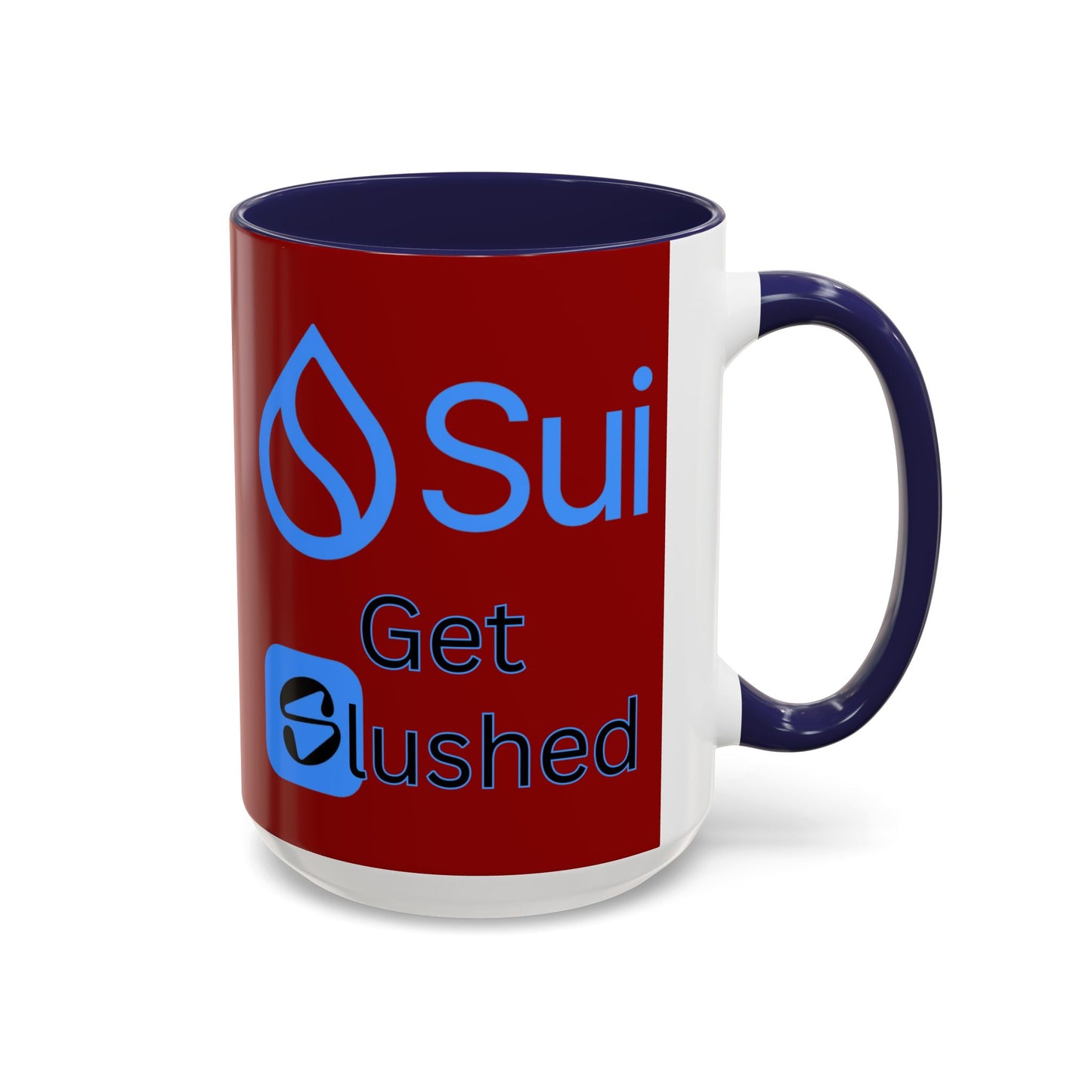 Sui: Get Slushed Red Accent Mug by cypherpunkgear.com