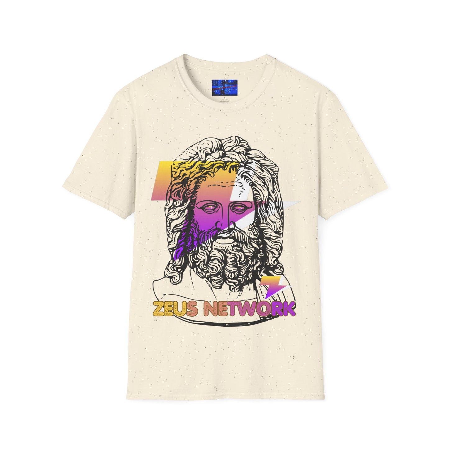 Zeus Network Light colors Unisex T-Shirt by cypherpunkgear.com