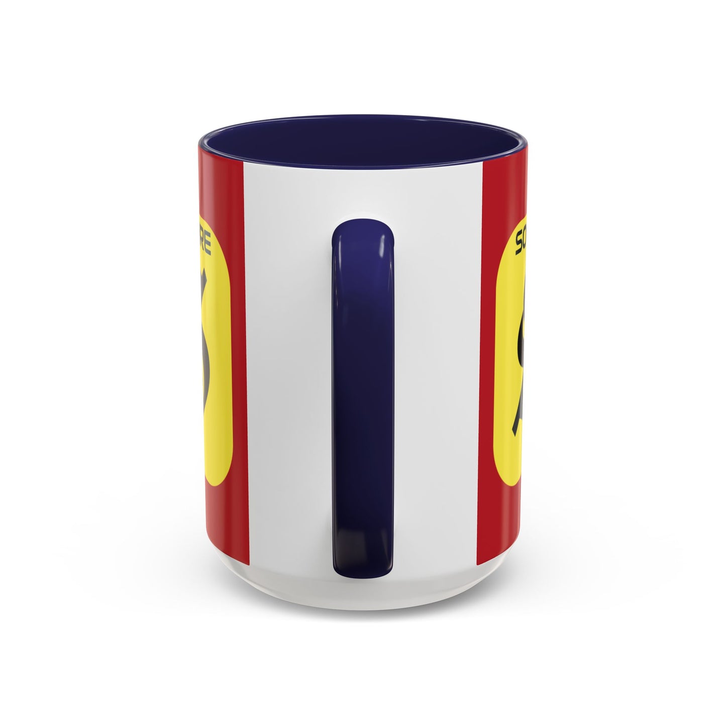 SolflareLogo Red Accent Mug by cypherpunkgear.com