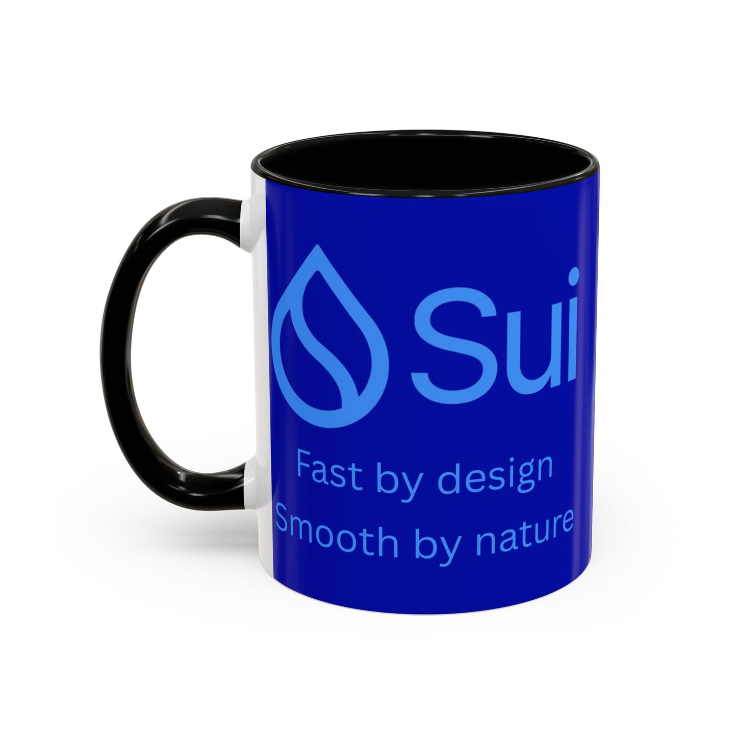 SUI Dark Blue Accent Mug by cypherpunkgear.com