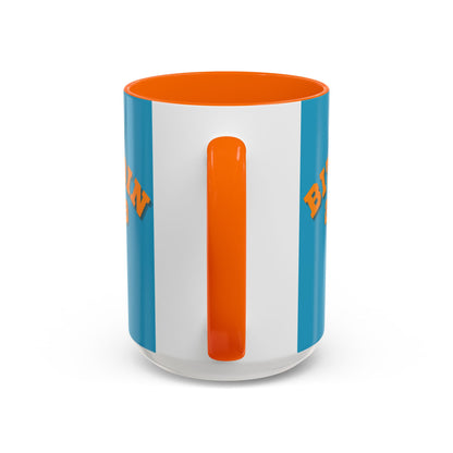 Bitcoin 2009 Turquoise Accent Mug by cypherpunkgear.com