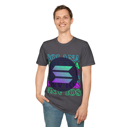 Solana Solana Solana (SOL) DKcolors Unisex T-Shirt by cypherpunkgear