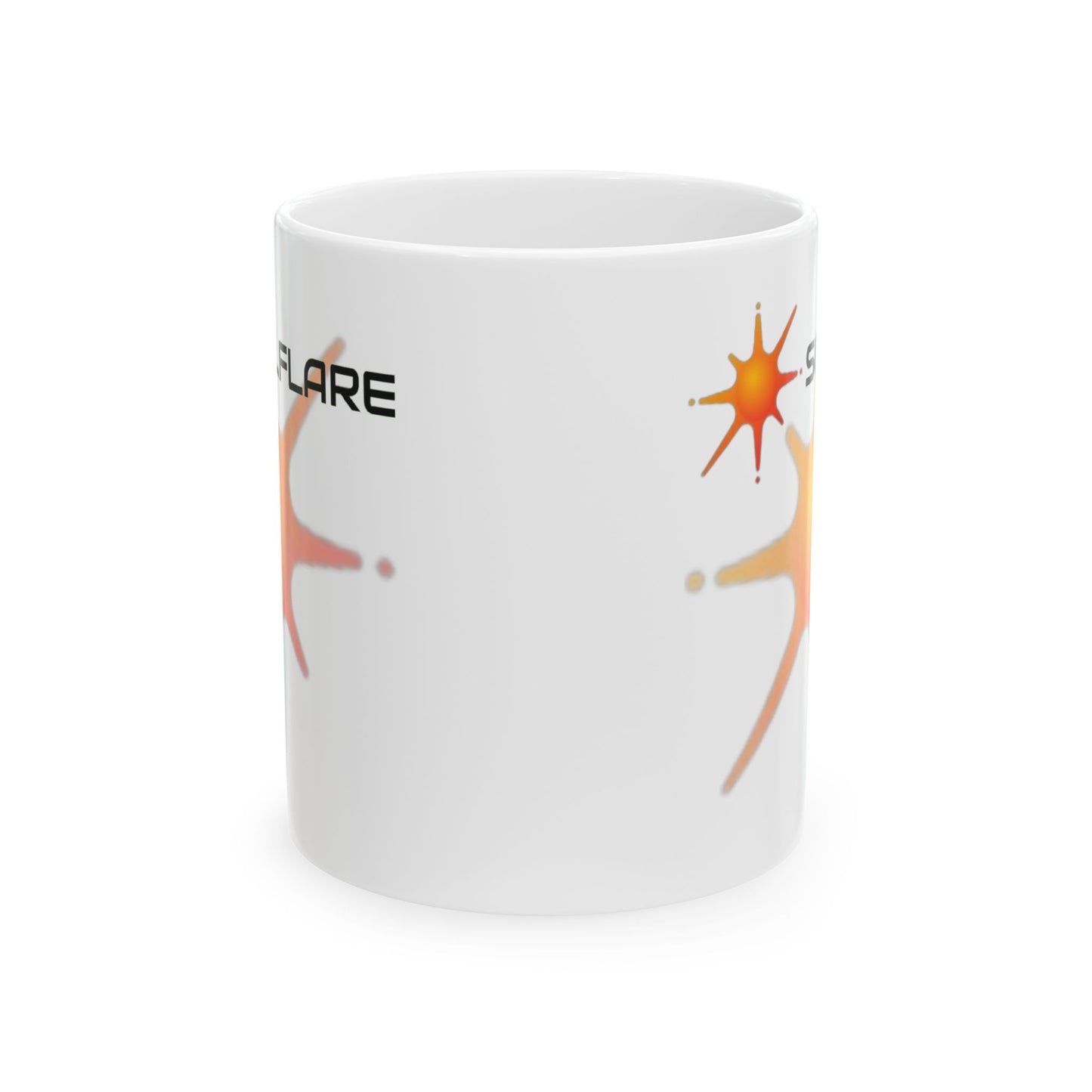 Solflare White Mug by cypherpunkgear.com